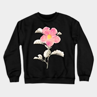 Flower Art Crewneck Sweatshirt